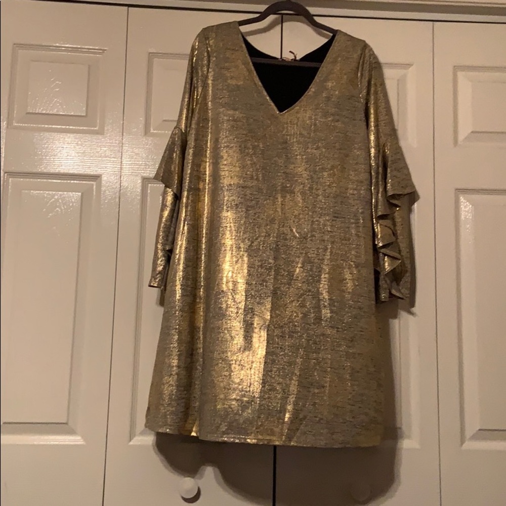 Gold Dress